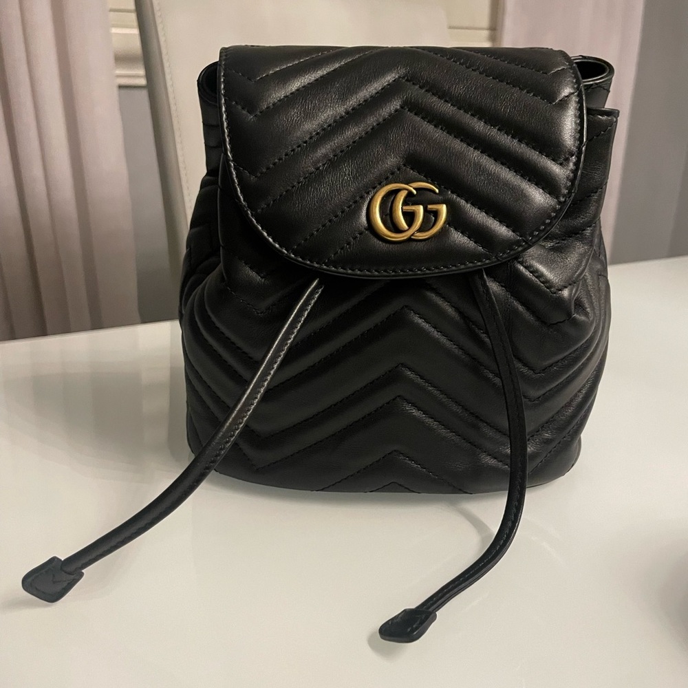 GG Marmont Mini Backpack